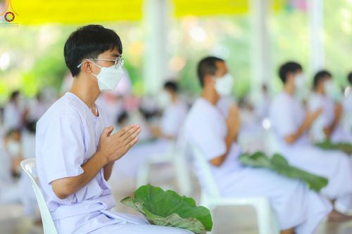 ภาพ No.56725:พิธีปลงผมนาคธรรมทายาท โครงการอุปสมบทบูชาธรรม มหาปูชนียาจารย์ประจำปี 2565 ณ สภาธรรมกายสากล วัดพระธรรมกาย