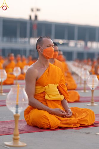 ภาพ No.41856:ประมวลภาพธรรมยาตรา ปีที่ 10  ประจำวันที่ 9 มกราคม พ.ศ. 2565