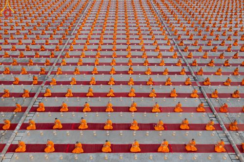 ภาพ No.41364:ประมวลภาพธรรมยาตรา ปีที่ 10 ประจำวันที่ 5 มกราคม พ.ศ. 2565