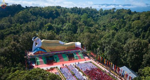 ภาพ No.57355:ประมวลภาพประมวลภาพพิธีถวายและฉลองพระพุทธรูปปางไสยาสน์ ณ ประเทศบังกลาเทศ