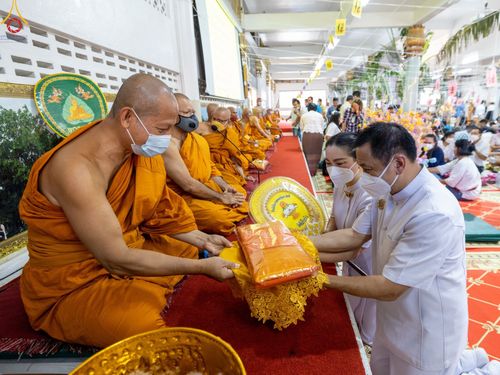 ภาพ No.52767:ประมวลภาพพิธีทอดกฐินสามัคคี ณ วัดไผ่โรงวัว จังหวัดสุพรรณบุรี (วันที่ 13 ตุลาคม พ.ศ. 2565)