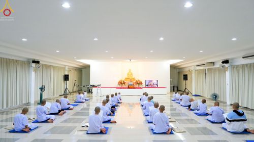 ภาพ No.44121:ประมวลภาพพิธีตัดปอยผมนาคธรรมทายาท ณ ธุดงคสถานจันทปุระ