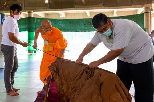 ภาพ No.47270:ประมวลภาพธรรมทายาท เข้ารับการอบรม ในโครงการบรรพชาอุปสมบทหมู่รุ่นเข้าพรรษา 2565