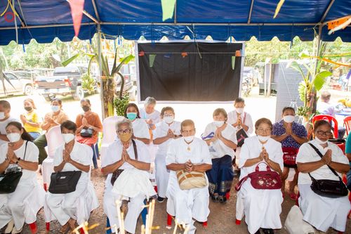 ภาพ No.52840:ประมวลภาพพิธีทอดกฐินสามัคคี ณ วัดโนนสมบูรณ์ จังหวัดปราจีนบุรี (วันที่ 14 ตุลาคม พ.ศ. 2565)