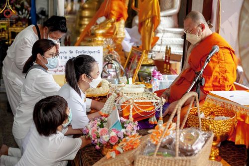 ภาพ No.54037:ประมวลภาพพิธีทอดกฐินสามัคคี ณ วัดเวฬุวัน จ.ปทุมธานี (วันที่ 16 ตุลาคม พ.ศ. 2565)