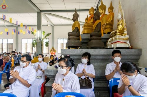 ภาพ No.52697:ประมวลภาพพิธีทอดกฐินสามัคคี ณ วัดหนองโพธิ์ จังหวัดนครปฐม (วันที่ 11 ตุลาคม พ.ศ. 2565)