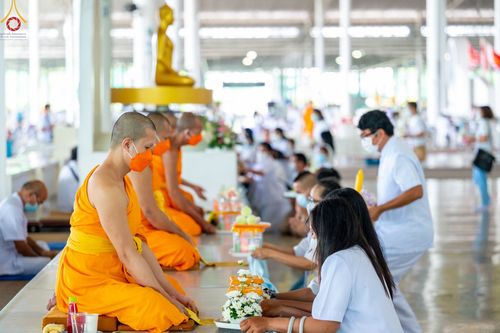 ภาพ No.47943:ประมวลภาพงานบุญวันอาทิตย์ต้นเดือนที่ 3 กรกฏาคม พ.ศ. 2565