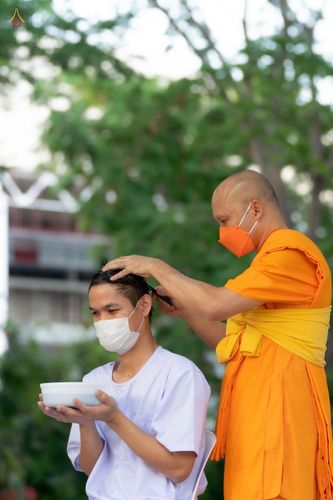 ภาพ No.44168:ประมวลภาพพิธีตัดปอยผมนาคธรรมทายาท รุ่นวันคุ้มครองโลกเฟส 1  ณ วัดพระธรรมกาย