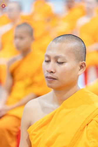 ภาพ No.337824:วันอาทิตย์ต้นเดือน 5 กรกฎาคม พ.ศ.2569 พิธีบูชาข้าวพระ ณ สภาธรรมกายสากล วัดพระธรรมกาย