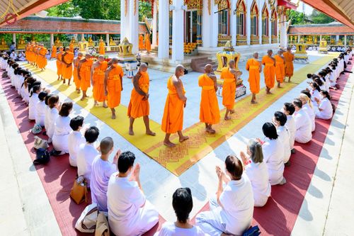 ภาพ No.67650:พิธีอุปสมบทวัดสว่างภพ จ.ปทุมธานี รับบุญจัดงานโดย สำนักสื่อธรรมะ เมื่อวันที่ 13 ธันวาคม พ.ศ. 2565