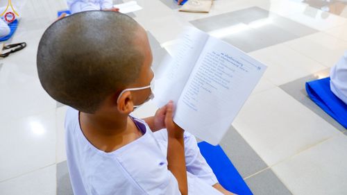 ภาพ No.44119:ประมวลภาพพิธีตัดปอยผมนาคธรรมทายาท ณ ธุดงคสถานจันทปุระ