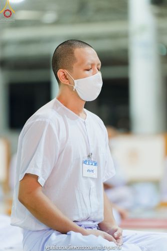 ภาพ No.39869:พิธีตัดปอยผม ปลงผม ขอขมารับผ้าไตรและพิธีบรรพชา ในโครงการอุปสมบท บูชาธรรมมหาปูชนียาจารย์ ประจำปี 2564 ชุดที่ 7