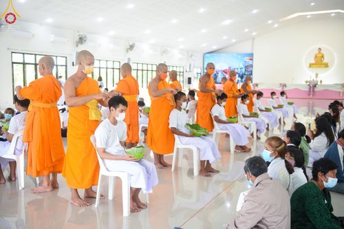 ภาพ No.44100:ประมวลภาพพิธีตัดปอยผมนาคธรรมทายาท ณ ศูนย์ปฏิบัติธรรมสระบุรี