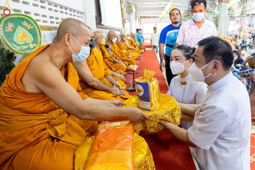 ภาพ No.52766:ประมวลภาพพิธีทอดกฐินสามัคคี ณ วัดไผ่โรงวัว จังหวัดสุพรรณบุรี (วันที่ 13 ตุลาคม พ.ศ. 2565)