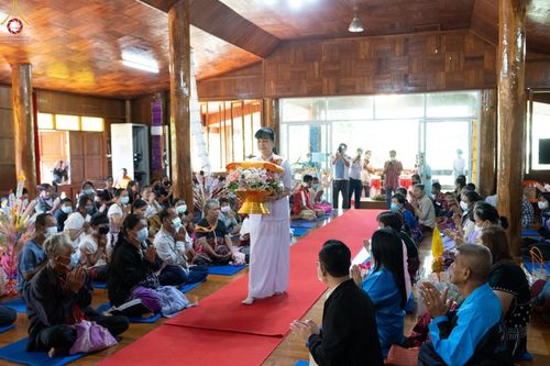 ภาพ No.55491:ประมวลภาพพิธีทอดกฐินสามัคคี ณ วัดป่าหมาก จ.แม่ฮ่องสอน  (วันที่ 23 ตุลาคม พ.ศ. 2565)