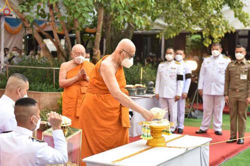 ภาพ No.51885:พิธีพระราชทานเพลิงศพพระเทพวรเวที (บุญศรี ปุญฺญสิริ น.ธ.เอก, ป.ธ.๔) อดีตผู้ช่วยเจ้าอาวาสวัดปากน้ำ 