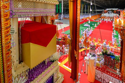 ภาพ No.48856:ประมวลภาพพิธีพระราชทานเพลิงศพ พระสุธรรมญาณวิเทศ (สุธรรม สุธมฺโม)