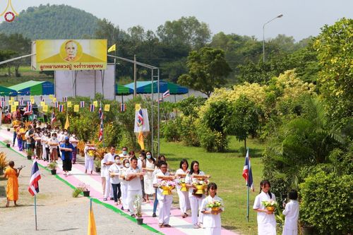 ภาพ No.57009:ประมวลภาพพิธีทอดกฐินสามัคคี ณ ศูนย์ปฏิบัติธรรมสวนผึ้ง (วันที่ 30 ตุลาคม พ.ศ. 2565)