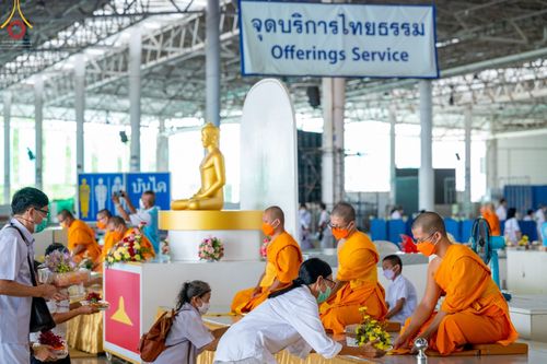 ภาพ No.46746:ประมวลภาพพิธีบูชาข้าวพระ วันอาทิตย์ที่ 5 มิถุนายน พ.ศ. 2565