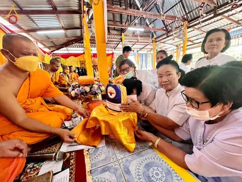 ภาพ No.53932:ประมวลภาพพิธีทอดกฐินสามัคคี ณ วัดโคกล่าม จ.มหาสารคาม (วันที่ 16 ตุลาคม พ.ศ. 2565)