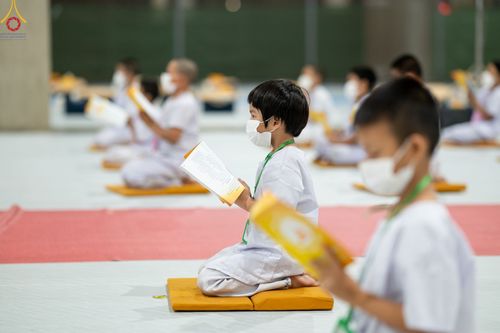 ภาพ No.43802:ประมวลภาพการเข้าโครงการบรรพชาสามเณรฟื้นฟูพระพุทธศาสนาทั่วไทย พ.ศ. 2565 วันแรก ณ ศูนย์อบรมวัดพระธรรมกาย