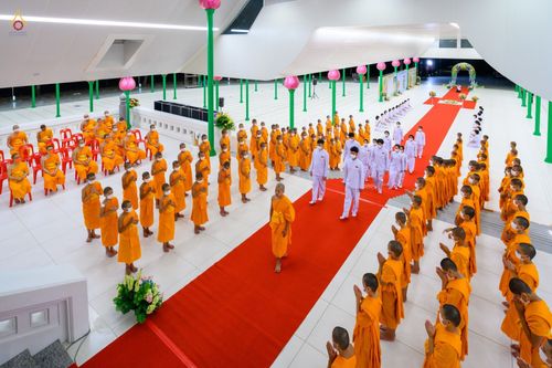 ภาพ No.47758:ประมวลภาพพิธีมุทิตาสักการะพระภิกษุนาคหลวง วันพุธที่ 6 กรกฎาคม พ.ศ. 2565