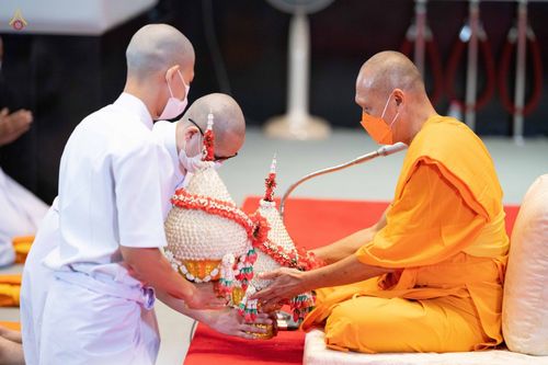 ภาพ No.47653:ประมวลภาพพิธีอุปสมบท โครงการบรรพชาอุปสมบทหมู่ รุ่นเข้าพรรษา 2565