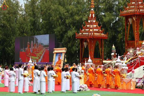 ภาพ No.48853:ประมวลภาพพิธีพระราชทานเพลิงศพ พระสุธรรมญาณวิเทศ (สุธรรม สุธมฺโม)