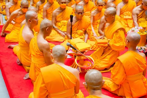 ภาพ No.55285:ประมวลภาพพิธีกรานกฐิน ของคณะสงฆ์ ณ วัดพระธรรมกาย (วันที่ 6 พฤศจิกายน พ.ศ. 2565)