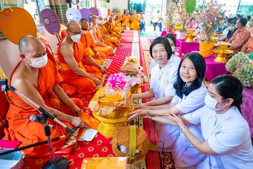 ภาพ No.54493:ประมวลภาพพิธีทอดกฐินสามัคคี ณ วัดหนองกระทุ่ม จ.สระบุรี (วันที่ 16 ตุลาคม พ.ศ. 2565)