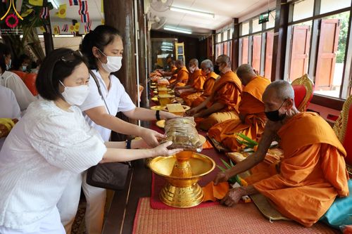 ภาพ No.57066:ประมวลภาพพิธีทอดกฐินสามัคคี ณ วัดหนองถ่านใต้ จ.สระบุรี (วันที่ 30 ตุลาคม พ.ศ. 2565)