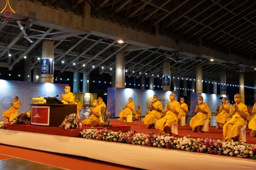 ภาพ No.49075:ประมวลภาพพิธีจุดประทีป  ในวันสมาธิโลก (วันเสาร์ที่ 6 สิงหาคม พ.ศ. 2565)