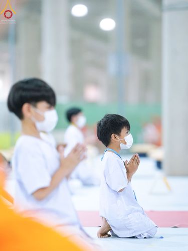 ภาพ No.43964:ประมวลภาพพิธีปลงผม โครงการบรรพชาสามเณรฟื้นฟูพระพุทธศาสนาทั่วไทย ณ ศูนย์อบรมวัดพระธรรมกาย