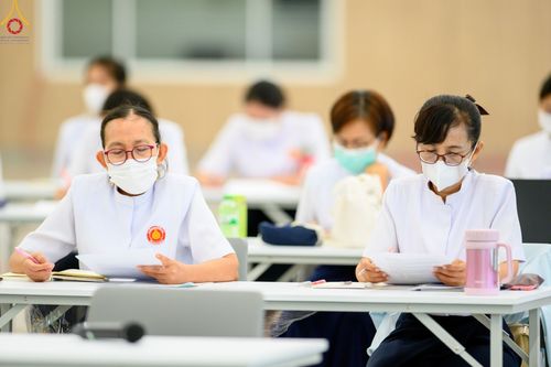 ภาพ No.46642:ประมวลภาพโครงการอบรมครูสอนบาลี ณ โรงเรียนพระปริยัติธรรม วัดพระธรรมกาย