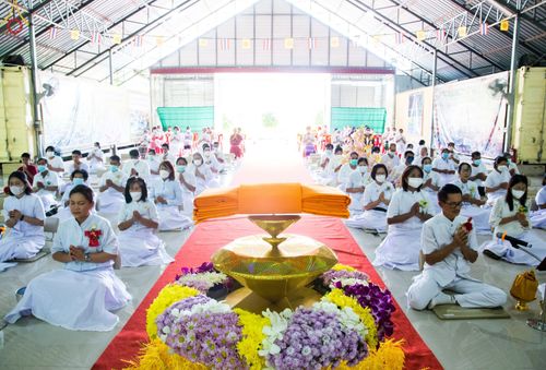 ภาพ No.55989:ประมวลภาพพิธีทอดกฐินสามัคคี ณ ศูนย์ปฏิบัติธรรมและอบรมเยาวชนจังหวัดน่าน (วันที่ 23 ตุลาคม พ.ศ. 2565)