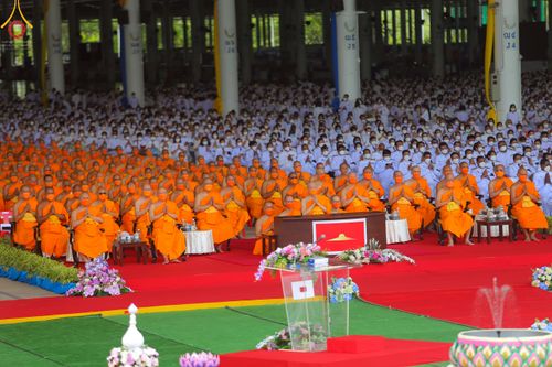 ภาพ No.48857:ประมวลภาพพิธีพระราชทานเพลิงศพ พระสุธรรมญาณวิเทศ (สุธรรม สุธมฺโม)