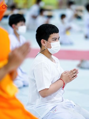 ภาพ No.43965:ประมวลภาพพิธีปลงผม โครงการบรรพชาสามเณรฟื้นฟูพระพุทธศาสนาทั่วไทย ณ ศูนย์อบรมวัดพระธรรมกาย