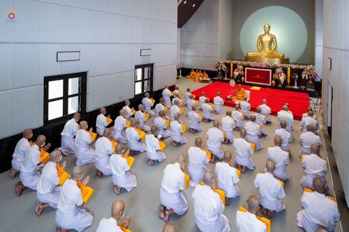ภาพ No.47655:ประมวลภาพพิธีอุปสมบท โครงการบรรพชาอุปสมบทหมู่ รุ่นเข้าพรรษา 2565