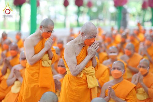 ภาพ No.48394:ประมวลภาพพิธีอธิษฐานพรรษาของคณะสงฆ์ วัดพระธรรมกาย ปีพุทธศักราช 2565