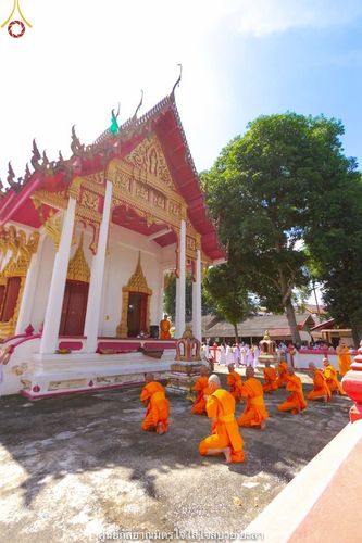 ภาพ No.40086:พิธีตัดปอยผม ปลงผม ขอขมารับผ้าไตรและพิธีบรรพชา ในโครงการอุปสมบท บูชาธรรมมหาปูชนียาจารย์ ประจำปี 2564 ชุดที่ 9