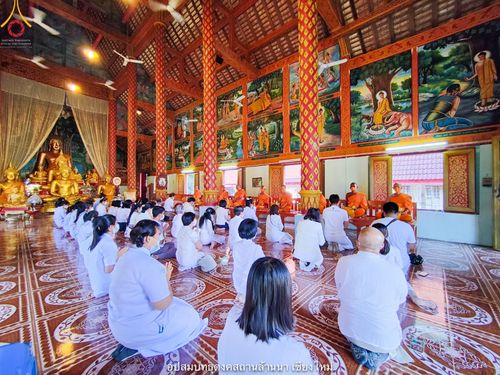 ภาพ No.40676:พิธีตัดปอยผม ปลงผม ขอขมารับผ้าไตรและพิธีบรรพชา ในโครงการอุปสมบท บูชาธรรมมหาปูชนียาจารย์ ประจำปี 2564 ชุดที่ 15