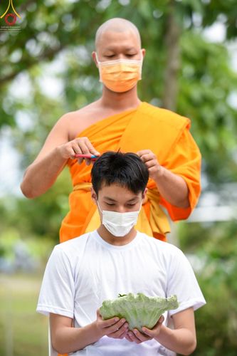 ภาพ No.44095:ประมวลภาพพิธีตัดปอยผมนาคธรรมทายาท ณ ศูนย์ปฏิบัติธรรมสระบุรี