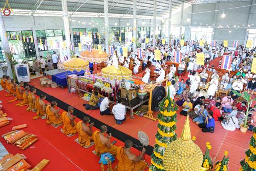 ภาพ No.55546:ประมวลภาพพิธีทอดกฐินสามัคคี ณ วัดห้วยกรด จ.กาญจนบุรี   (วันที่ 20 ตุลาคม พ.ศ. 2565)