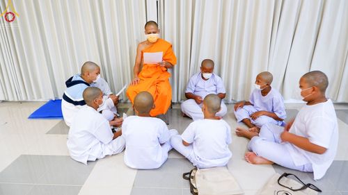 ภาพ No.44122:ประมวลภาพพิธีตัดปอยผมนาคธรรมทายาท ณ ธุดงคสถานจันทปุระ