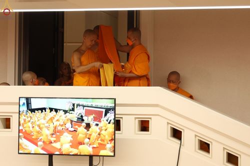 ภาพ No.55289:ประมวลภาพพิธีกรานกฐิน ของคณะสงฆ์ ณ วัดพระธรรมกาย (วันที่ 6 พฤศจิกายน พ.ศ. 2565)