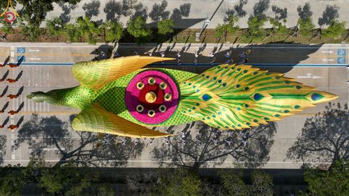 ภาพ No.42657:พิธีอัญเชิญมยุรนาวากาศ ประดิษฐาน ณ อาคาร 100 ปี เนื่องในวันคล้ายวันเกิด ครบ 113 ปี คุณยายอาจารย์มหารัตนอุบาสิกาจันทร์ ขนนกยูง