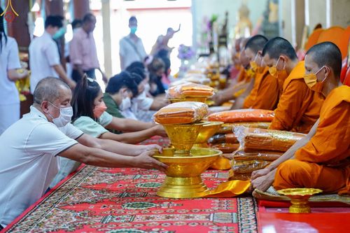 ภาพ No.55960:ประมวลภาพพิธีทอดกฐินสามัคคี ณ วัดโพธิ์ จ.พระนครศรีอยุธยา (วันที่ 23 ตุลาคม พ.ศ. 2565)