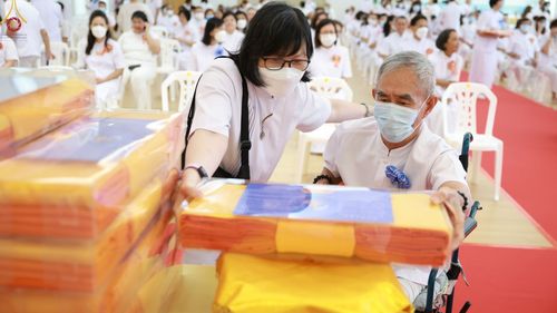 ภาพ No.55782:ประมวลภาพพิธีทอดกฐินสามัคคี ณ วัดพระธรรมกายสิงคโปร์ (วันที่ 23 ตุลาคม พ.ศ. 2565)