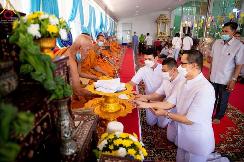 ภาพ No.56420:ประมวลภาพพิธีทอดกฐินสามัคคี ณ วัดลาดประทุมทอง จ.สุพรรณบุรี (วันที่ 30 ตุลาคม พ.ศ. 2565)