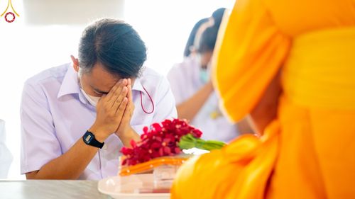 ภาพ No.46747:ประมวลภาพพิธีบูชาข้าวพระ วันอาทิตย์ที่ 5 มิถุนายน พ.ศ. 2565